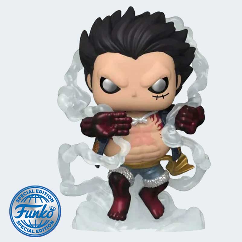 Funko Pop Luffy Gear Metallic Special Ed One Piece Kabenzots