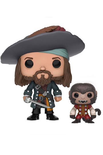 barbossa with monkey funko pop