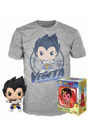 SET Camiseta + Funko Pop VEGETA |Dragon Ball Z|