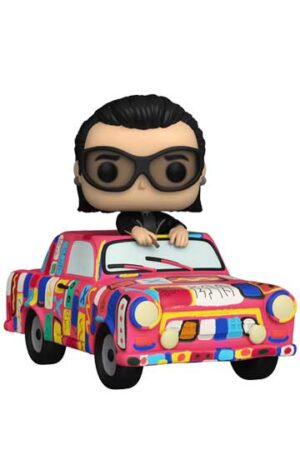 Funko Pop Ride SuperDeluxe BONO con ACHTUNG BABY CAR |u2|