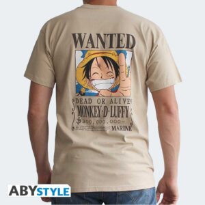 CAMISETA Wanted Luffy