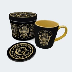 LATA REGALO Mug + Posavasos Gringotts