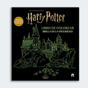 LIBRO Harry Potter. Libro de colorear. ¡Brilla en la oscuridad!