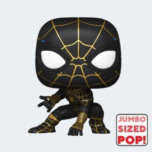 Jumbo Pop SPIDER-MAN con TRAJE BLACK & GOLD