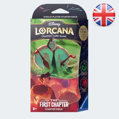 DISNEY LORCANA Emerald and Ruby Starter Deck Inglés