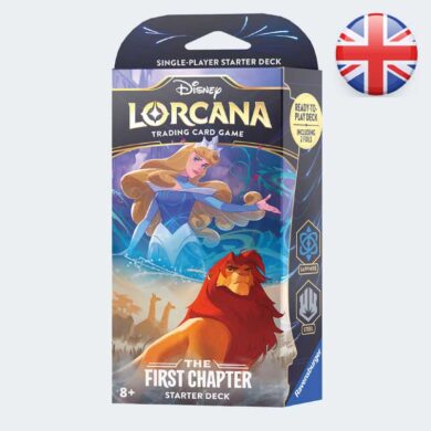 DISNEY LORCANA Sapphire and Steel Starter Deck Inglés