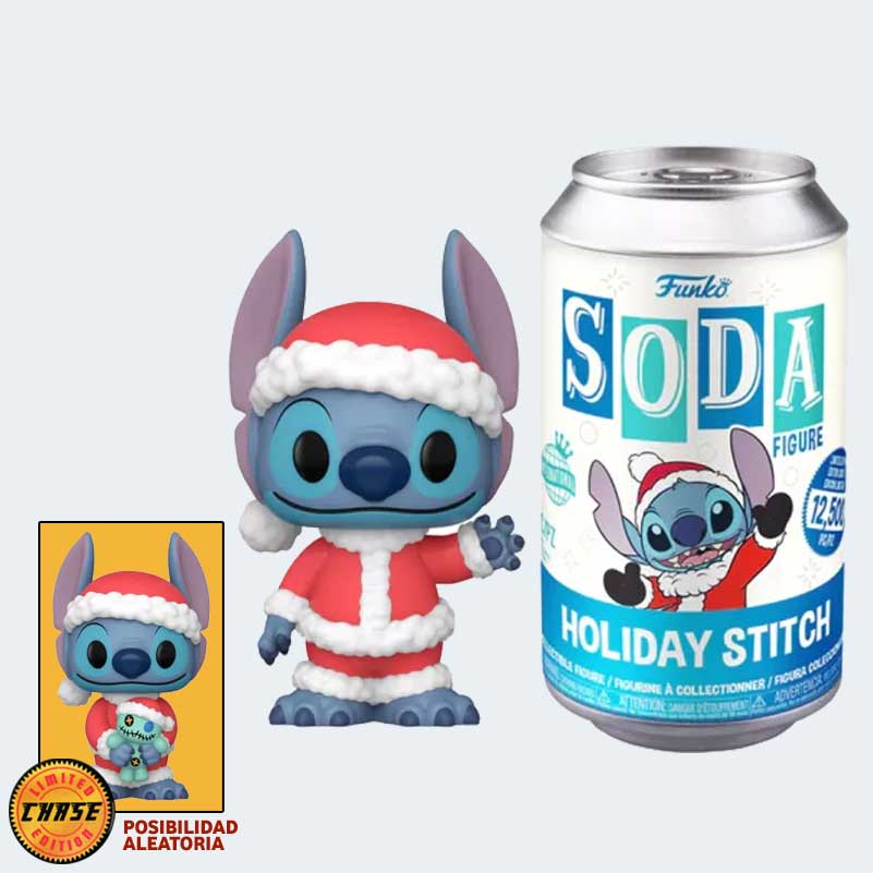 Funko Holiday Stitch (Lilo & Stitch) Vinyl Soda