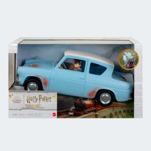 Figura Coche volador con Figuras Ron Weasley y Harry Potter