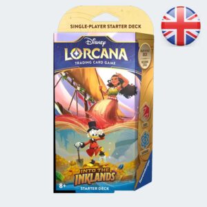 DISNEY LORCANA Sapphire and Ruby Starter Deck Chapter 3: Into the Inklands Inglés