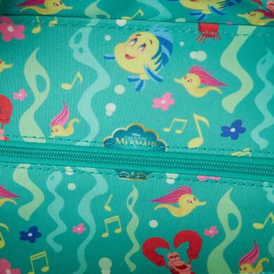 BOLSO Loungefly Disney Little Mermaid 35th Ariel Face
