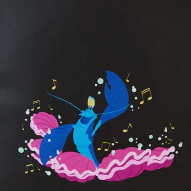 MINI MOCHILA Loungefly Disney La Sirenita Life is the bubbles