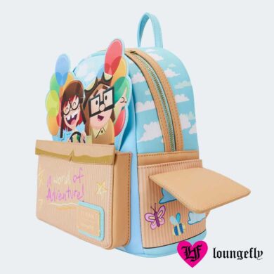 MINI MOCHILA Loungefly Disney Pixar Up Spirit of Adventure 15th