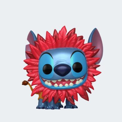 ET Camiseta + Funko Pop STITCH como SIMBA METALLIC