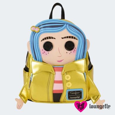 MINI MOCHILA Loungefly Muñeca Coraline 15th