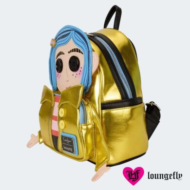 MINI MOCHILA Loungefly Muñeca Coraline 15th