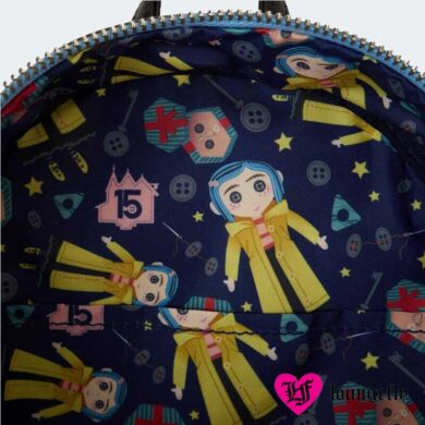 MINI MOCHILA Loungefly Muñeca Coraline 15th