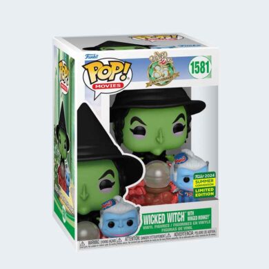 Funko Pop BRUJA MALVADA DEL OESTE con MONO ALADO