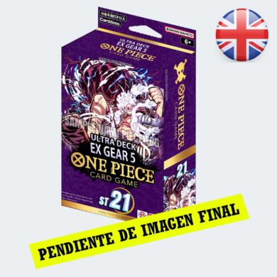 Ultra Deck ONE PIECE TCG - EX Gear5 ST-21 Inglés