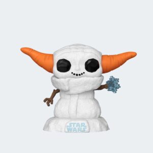 Funko Pop GROGU como MUÑECO DE NIEVE