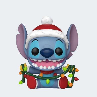 Funko Pop STITCH con LUCES NAVIDEÑAS