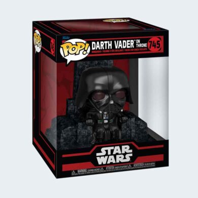 Funko Pop Deluxe DARTH VADER en TRONO