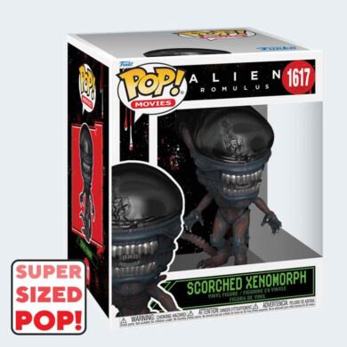 Funko Pop Super XENOMORPH CHAMUSCADO