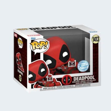 Funko Pop DEADPOOL con FOTO DE LOBEZNO