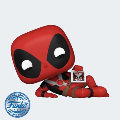 Funko Pop DEADPOOL con FOTO DE LOBEZNO