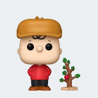 Funko Pop CHARLIE BROWN con ÁRBOL