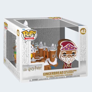 Funko Pop Town HOGWARTS con DUMBLEDORE GINGERBREAD