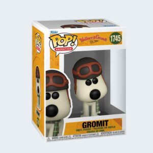 fUNKO poP GROMIT con casco de aviador