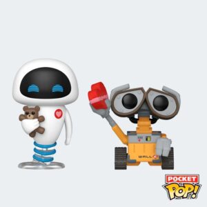 2-PACK Pocket Pop WALL-E y EVA SAN VALENTÍN