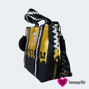 BOLSO con MONEDERO Loungefly 75th Anniversary Snoopy Gang Peanuts