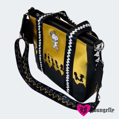 BOLSO con MONEDERO Loungefly 75th Anniversary Snoopy Gang Peanuts