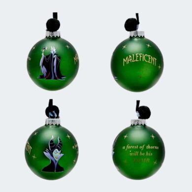 SET de 7 BOLAS DE NAVIDAD Disney Villains