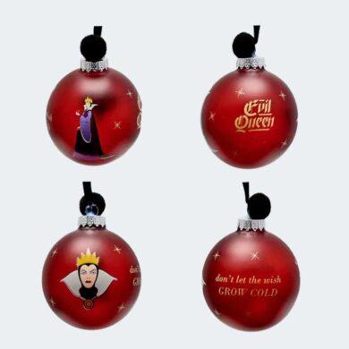 SET de 7 BOLAS DE NAVIDAD Disney Villains