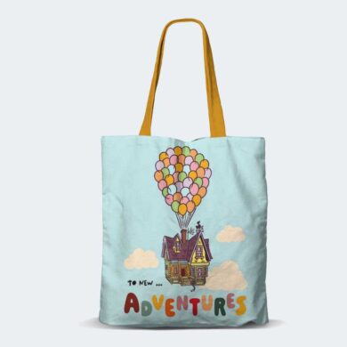 TOTE BAG To new Adventures Pixar Up