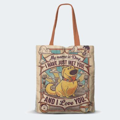 TOTE BAG My Name is Dug Pixar Up