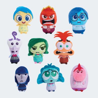 Llavero peluche sorpresa coleccionable Del Reves 2 Disney Pixar 8cm