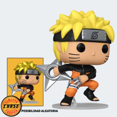 Funko Pop NARUTO con KUNAI y SHURIKEN