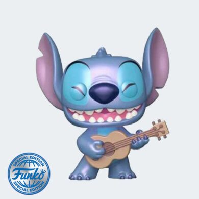 Funko Pop STITCH con UKELELE PEARLESCENT