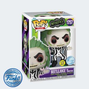 Funko Pop BITELCHÚS sobre TUMBA GLOW