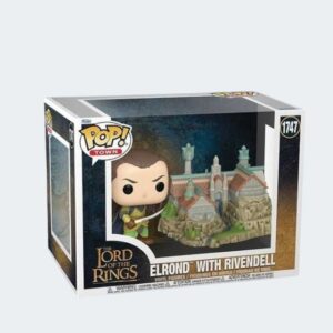 Funko Pop Town ELROND con RIVENDEL