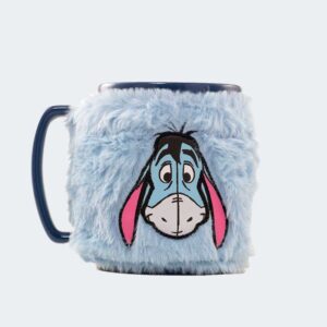 TAZA con funda de peluche Eeyore 440 ml