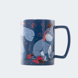 TAZA con funda de peluche Eeyore 440 ml