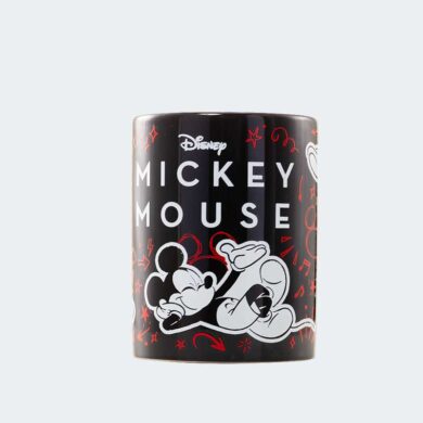 TAZA con funda de peluche Mickey Mouse 440 ml