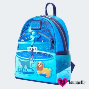 MOCHILA Loungefly Disney Lady and the Tramp 70th Anniv