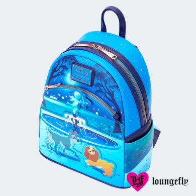 MOCHILA Loungefly Disney Lady and the Tramp 70th Anniv