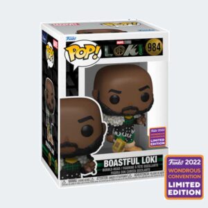 Funko Pop BOASTFUL LOKI WONDERCON 2022