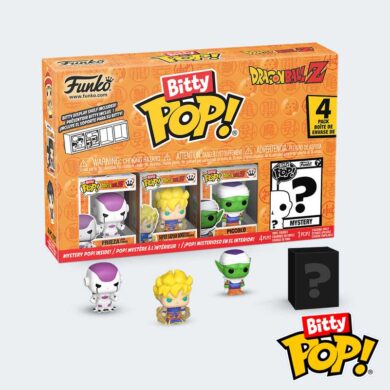 4-PACK Bitty Pop Dragon Ball Z Series 4 FREEZER